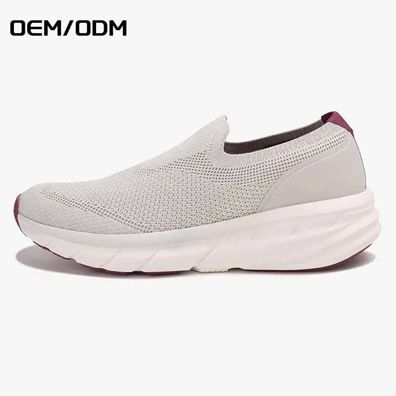 Factory Wholesale Men’s Casual Shoes Hot Sale Razor Sole Breathable Sneakers Men’s Running Shoes Featured Image